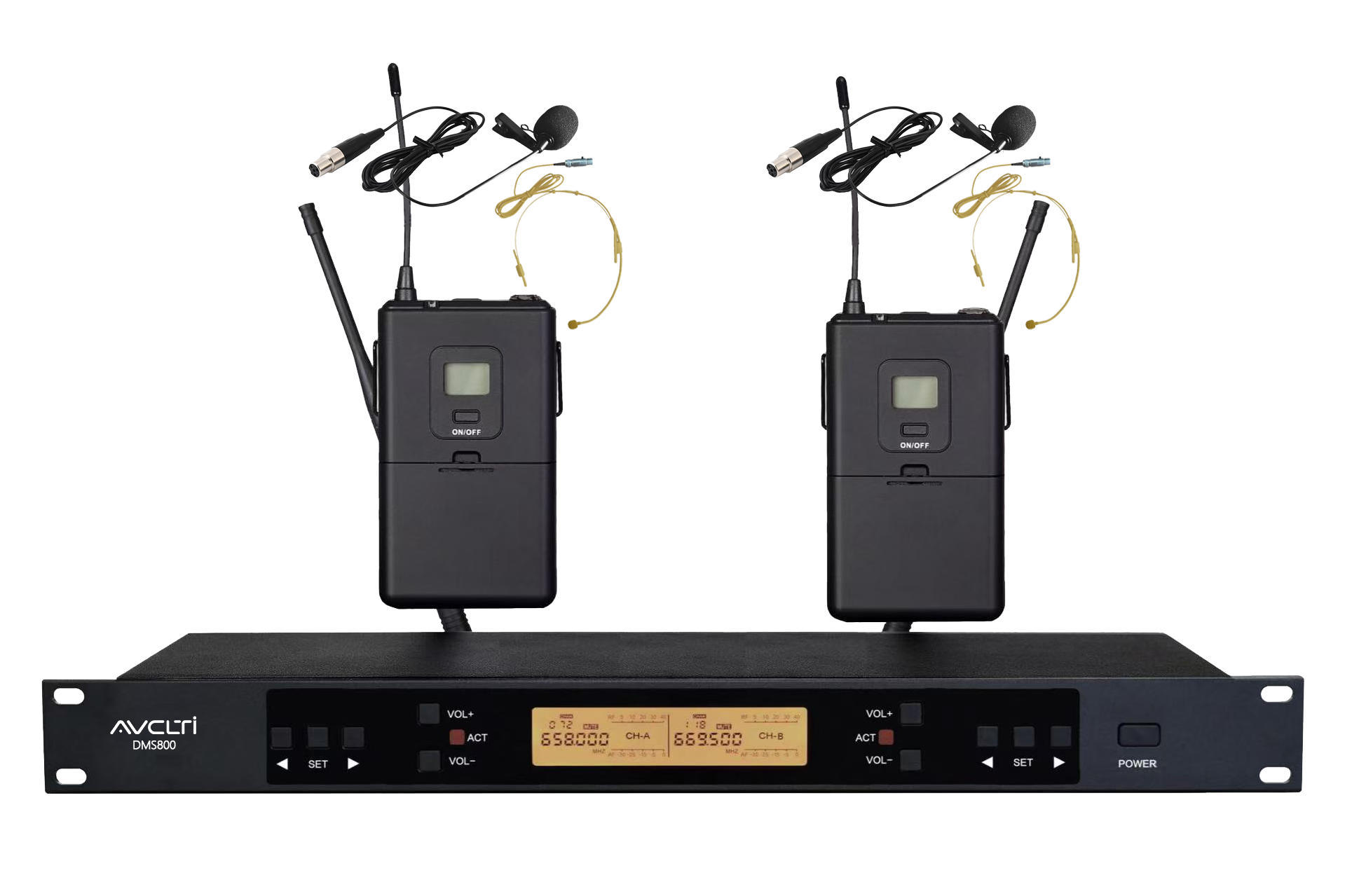 AVCLTI 奥威思 DMS800 无线AI麦克风，开启专业收音新纪元、AI 赋能，声动未来、为每一次发声赋予纯净、稳定、智能的力量。